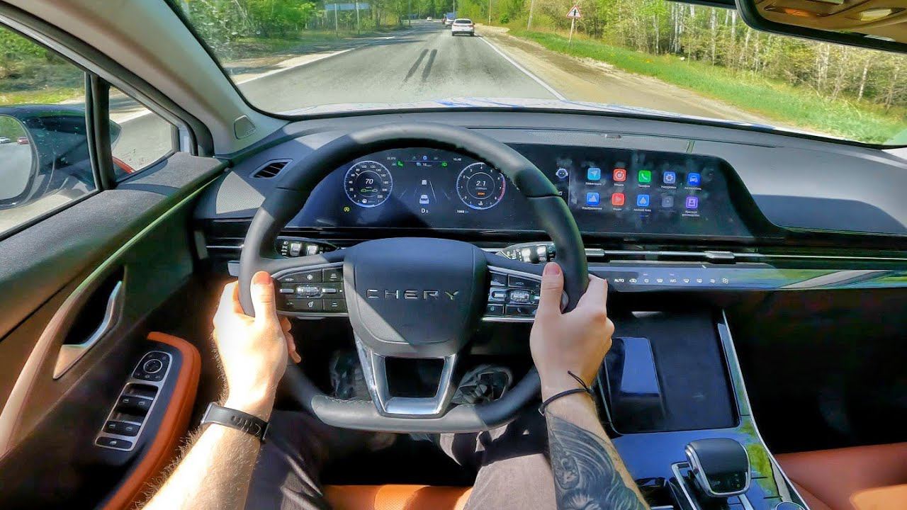 НОВЫЙ OMODA C5 2023 (1.6 TURBO) POV езда и обзор смотреть онлайн