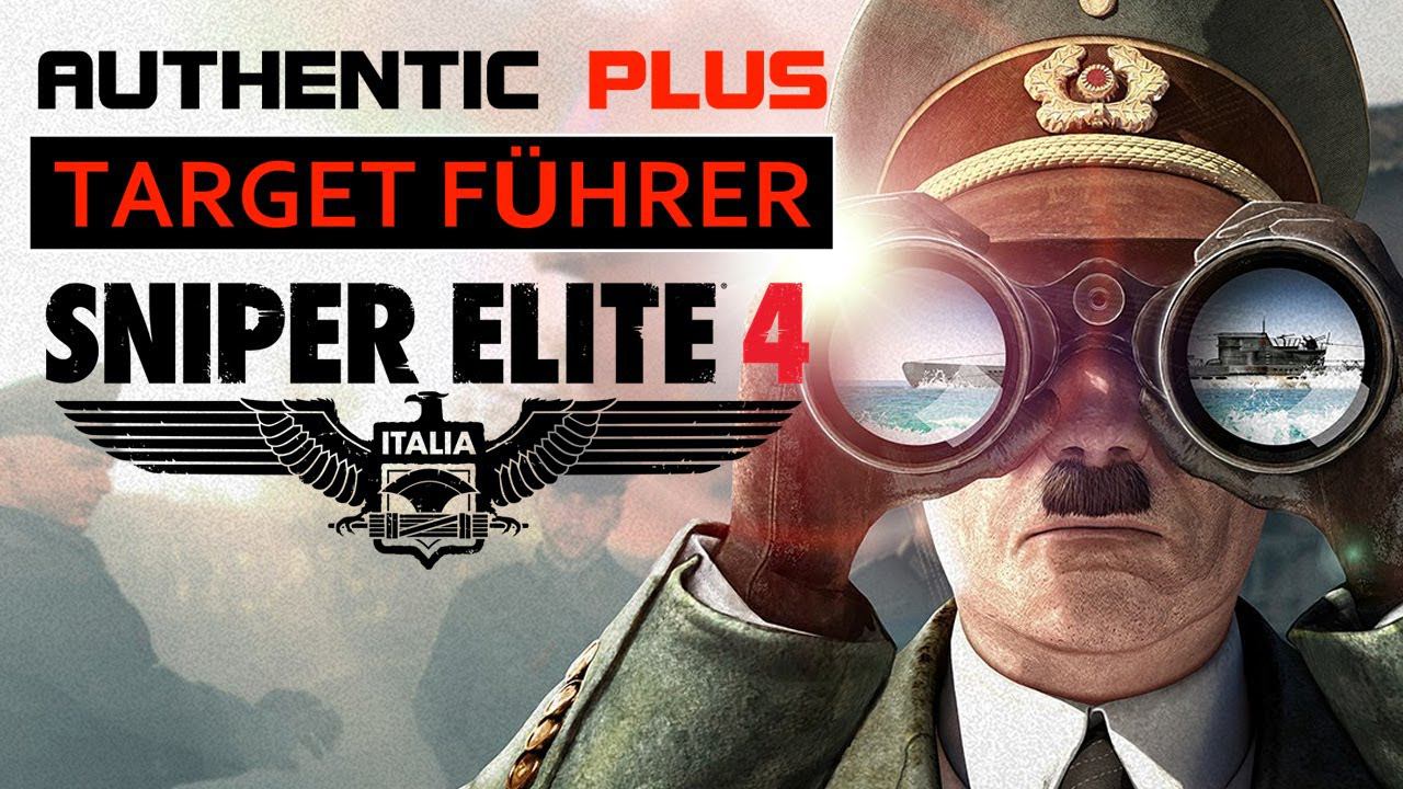 Target: Fuhrer - Sniper Elite 4 DLC Authentic Plus Full Walkthrough смотреть онлайн
