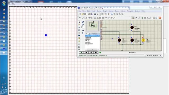 Robot Control using a Java Application with a map смотреть онлайн