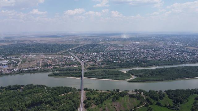 Павлодар. Старый автомобильный мост. Съемка дроном DJI Mini 2 Fly More Combo. смотреть онлайн