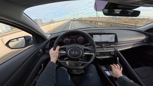 New Hyundai ELANTRA 2024 Test Drive POV