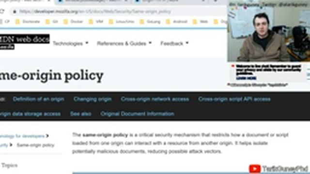 Canli Yayin - Same-Origin Policy Olayini Inceliyoruz смотреть онлайн