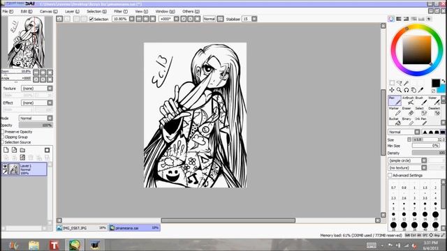 MLP paint tool sai speedpaint: human pinkamena смотреть онлайн