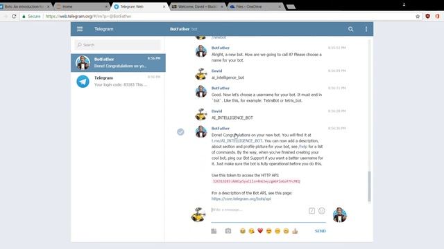 Telegram for Jupyter and Artificial Intelligence смотреть онлайн