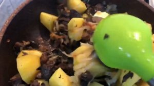 Быстрый и вкусный ужин за 30 минут из замороженных грибов