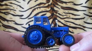 Трактор МТЗ 50 на полугусеничном ходу 1:43 (тракторы история люди машины №61).