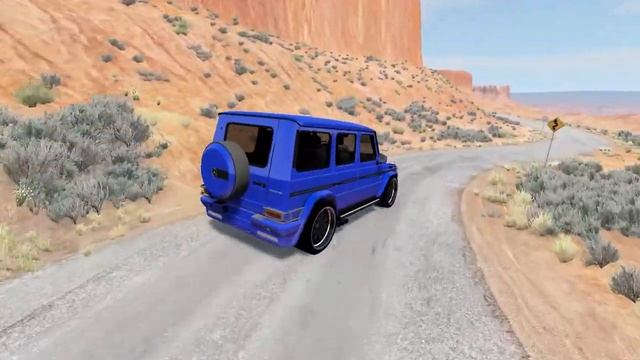 How to Drive Mercedes-Benz G65 AMG - BeamNG.Drive смотреть онлайн