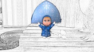 Coloring book Masha and the Bear.