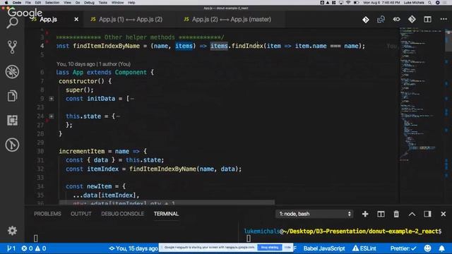 React + D3 with Luke Michals смотреть онлайн