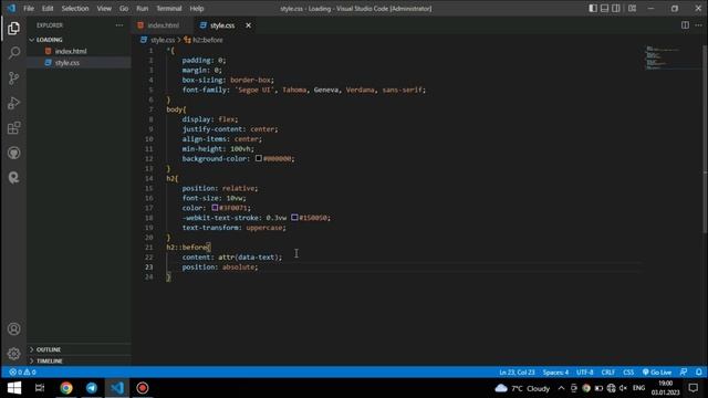 Create amazing loading animations using HTML, CSS, and JavaScript смотреть онлайн