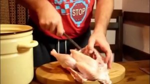 Маринуем курицу для горячего копчения.