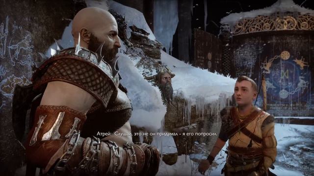 God of War Ragnarök (Испытание) #3 Малой ищет Тюра на 100%-Русская озвучка смотреть онлайн