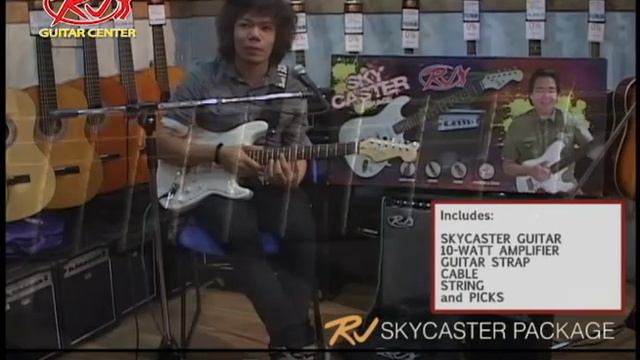 RJ GUITAR CENTER - SKYCASTER PACKAGE REVIEW by Angelo Ferrer смотреть онлайн