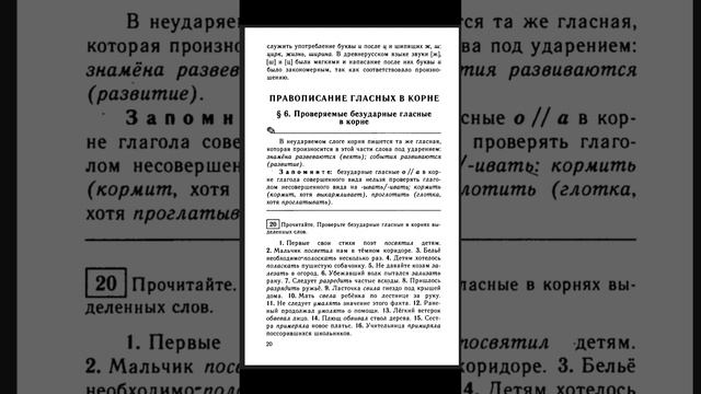 ОРФОГРАФИЯ. ПРИНЦИПЫ РУССКОГО ПРАВОПИСАНИЯ § 6 Проверяемые безударные гласные в корне смотреть онлайн