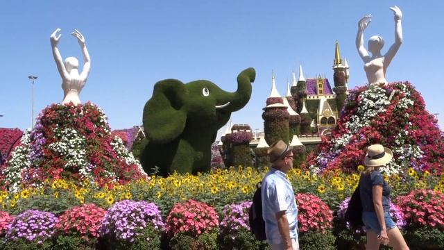 Miracle Garden в Дубае смотреть онлайн