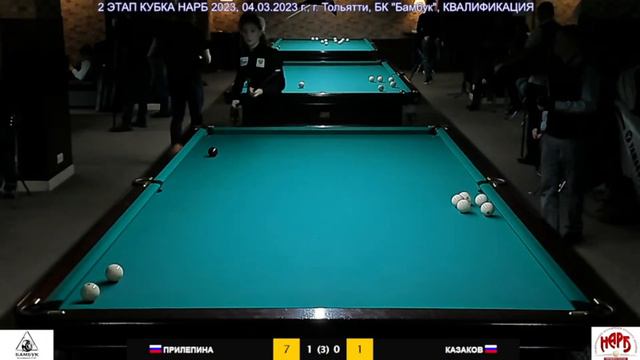 ПРИЛЕПИНА А. (Оренбург) - КАЗАКОВ Д. (Тольятти). 2 ЭТАП " Кубка НАРБ 2023" смотреть онлайн