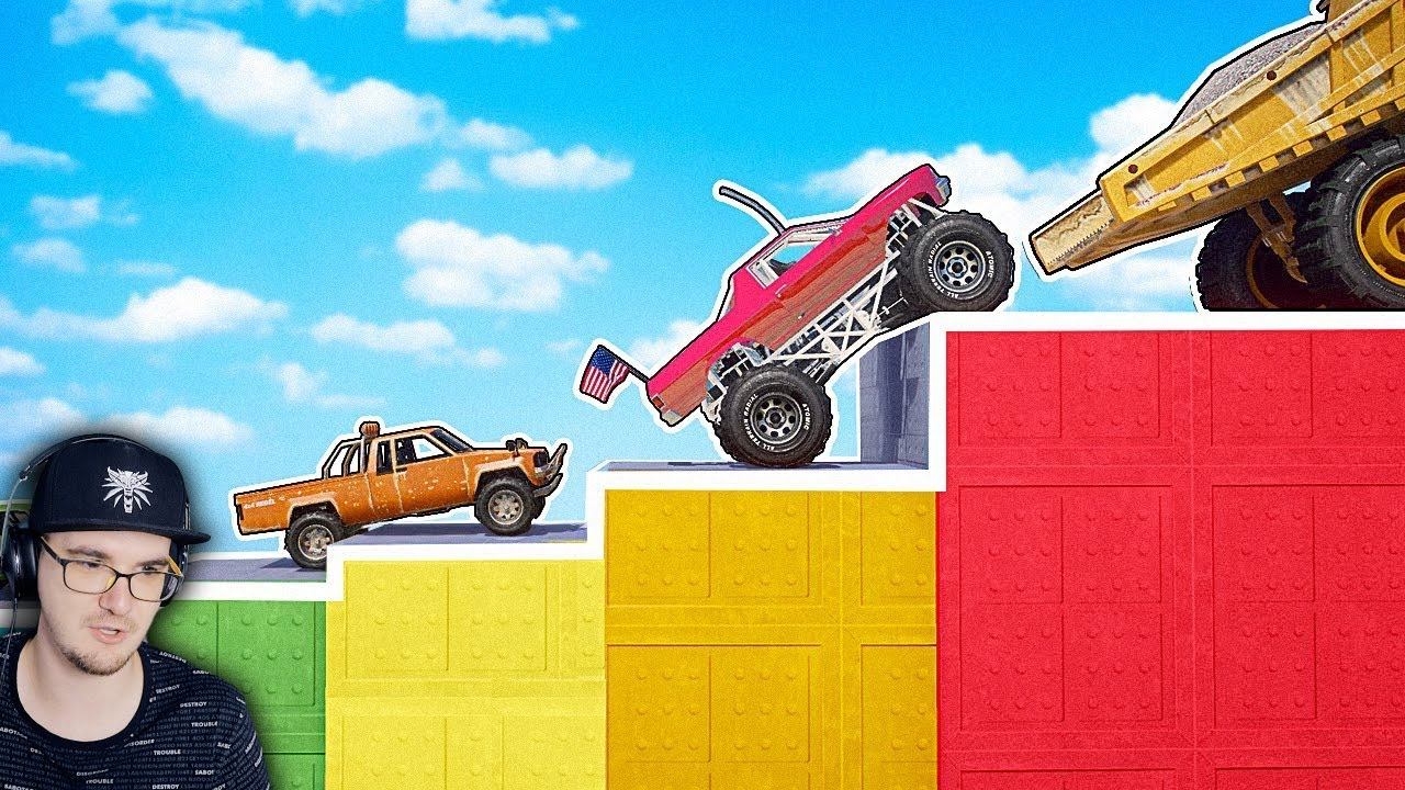 Какой Транспорт, преодолеет Самое Высокое Препятствие ? ► King DM ( Кинг ДМ ) | Реакция