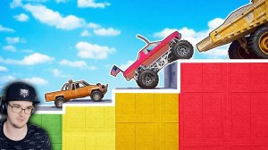 Какой Транспорт, преодолеет Самое Высокое Препятствие ? ► King DM ( Кинг ДМ ) | Реакция