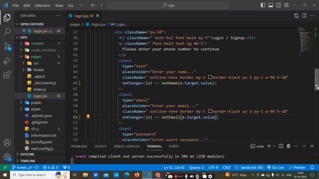 Building OYO clone using Next.js, Tailwind & MongoDB смотреть онлайн
