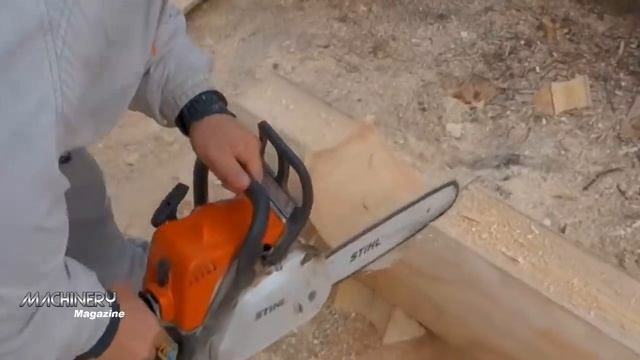 Amazing Intelligent Log Cabin Build Skills - Fastest Building Wooden House With Your Own Hands смотреть онлайн