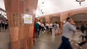 МОСКОВСКОЕ МЕТРО. СТАНЦИЯ МАРКСИСТСКАЯ