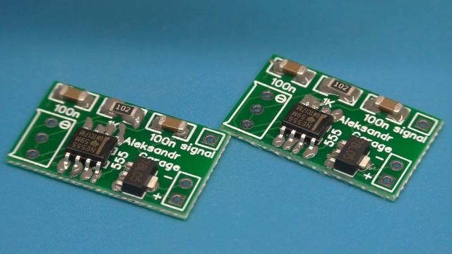 Подмотка на базе NE555 / Заводское производство печатных плат #AG смотреть онлайн