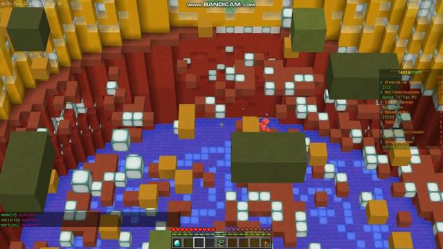 Екстремальная игра в TNT RUN в MINECRAFT смотреть онлайн