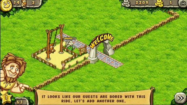 Prehistoric Park Builder - My first few minutes in this game смотреть онлайн
