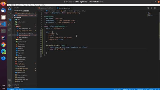 Angular - ng style with a conditional expression смотреть онлайн