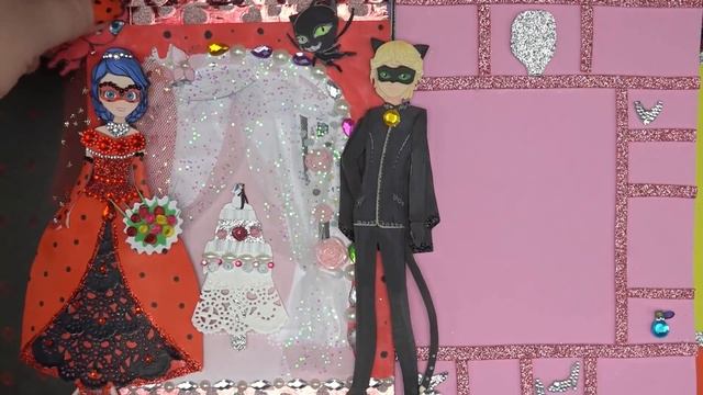 Paper Dolls Dress Up - Wedding Lady Bug & Miss Fortune Costume Dress Handmade - Story & Crafts смотреть онлайн