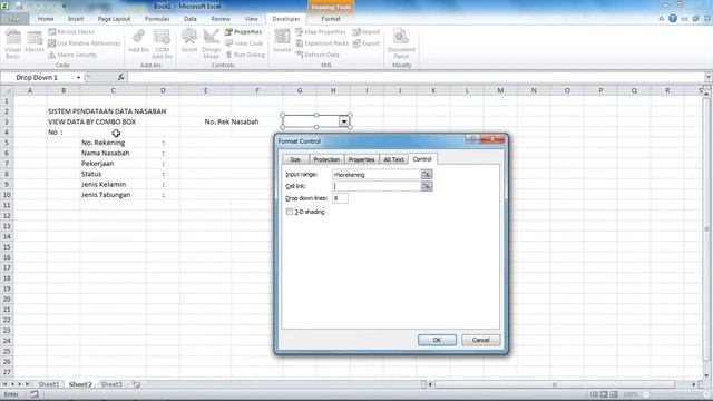 View Data by Combo Box Excel смотреть онлайн