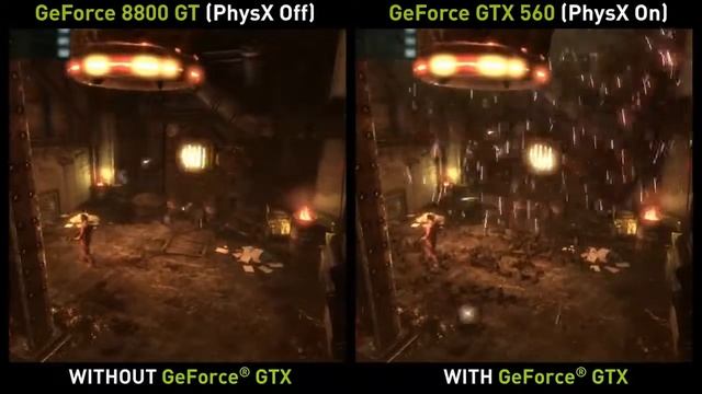 Batman: Arkham City - NVIDIA PhysX Trailer смотреть онлайн