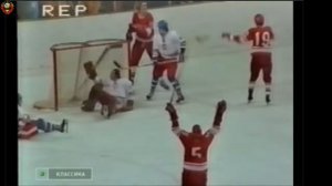 ХОККЕЙ  *Олимпиада 1976*   СССР - ЧССР   (Харламов,Михайлов,Петров и др)
