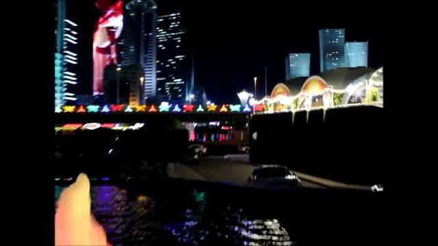 Вечерняя прогулка Астана 2017 Водно-зеленый бульвар