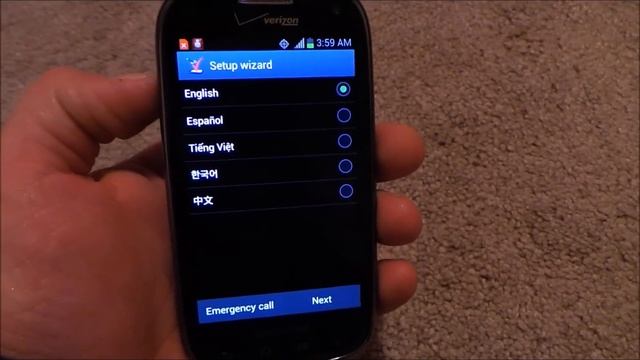 How to by-pass the Verizon Start-Up Wizard смотреть онлайн