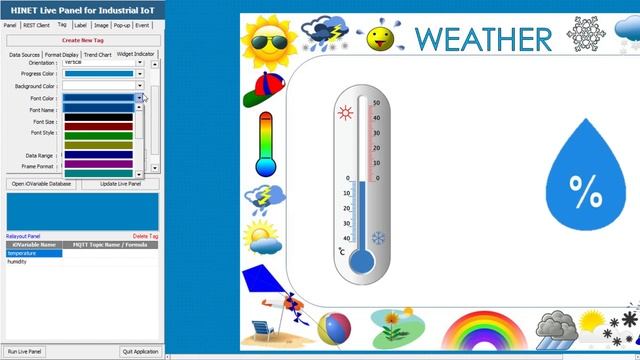 Create a Simple MQTT Dashboard to Display Temperature and Humidity from Arduino смотреть онлайн