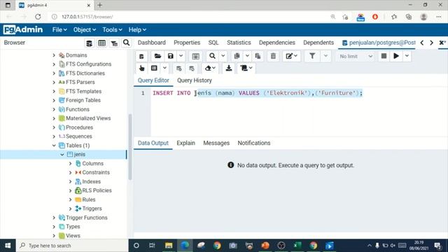 14 - Belajar Menggunakan PgAdmin PostgreSQL смотреть онлайн