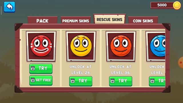 Игра Красный Шарик 5 смотреть онлайн