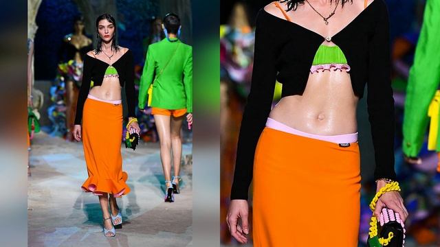 Versace Версаче коллекция весна лето 2021 / Versace fashion show spring summer 2021 смотреть онлайн