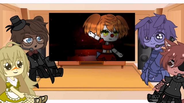 fnaf 1 react to sister location memes ||gacha club|| смотреть онлайн