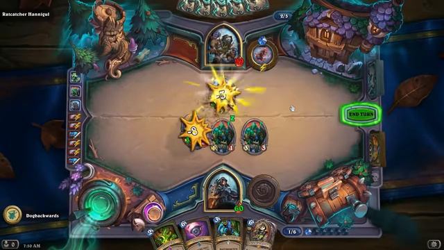 HearthStone - Solo Adventure Tracker VS. Ratcatcher Hannigul смотреть онлайн