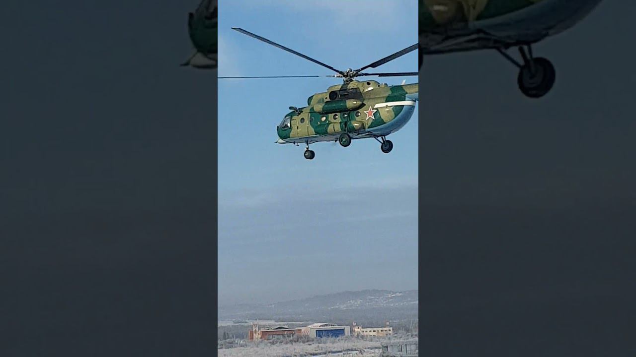 взлёт вертолёта Ми-8МТВ #топ #авиация #рекомендации #вертолёт #shorts #short смотреть онлайн