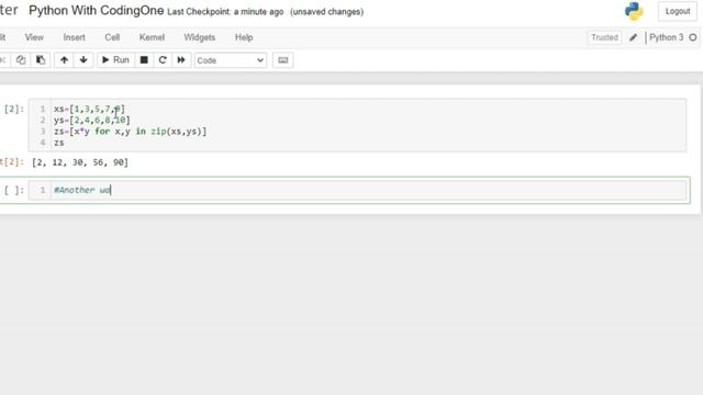 Write a Python Program to Multiply each elements of list1 with list2| Multiply Elements of two lis смотреть онлайн