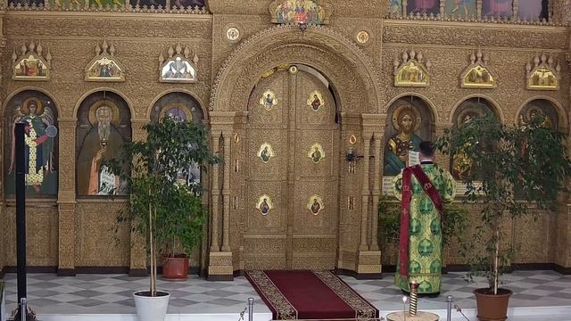 11.06.22. Всенощное бдение в праздник Пятидесятницы в Феодоровском соборе смотреть онлайн