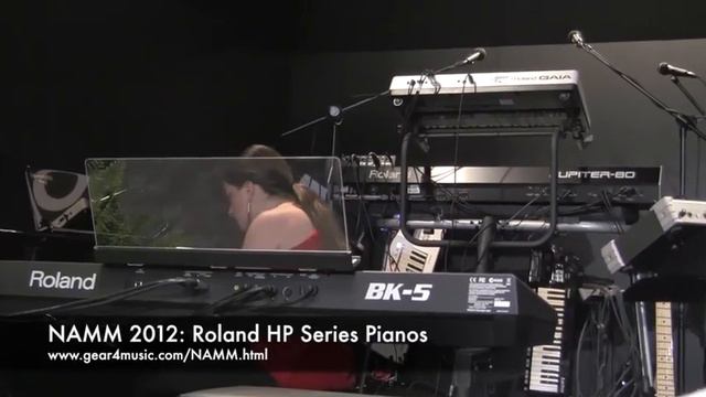NAMM 2012: Roland HP Series Digital Piano смотреть онлайн