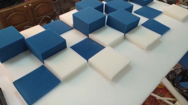 Acoustic Skyline Diffuser DIY | Акустический диффузор из поролона смотреть онлайн