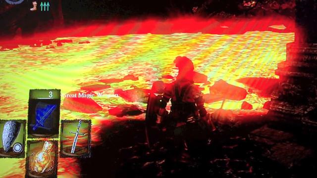 Dark Souls: Blood Stain Recovery In Lost Izalith