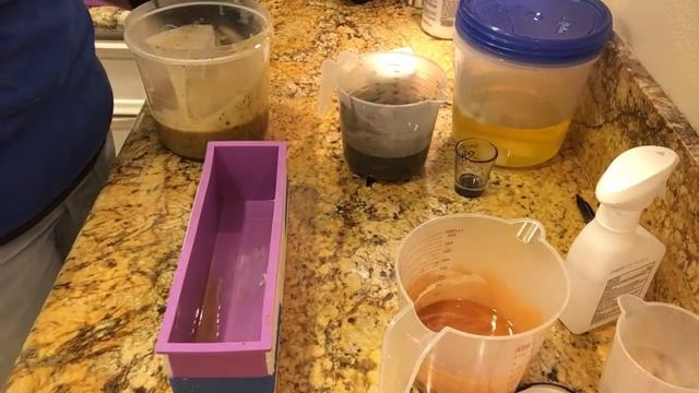 Making & Cutting Java Lava Cold Process Vegan Soap | Handmade | Sunrise Soapworks | смотреть онлайн