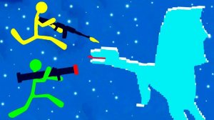 НЕВОЗМОЖНО! ЭТО ДРАКОН! БИТВА ЗА ЖИЗНЬ НА НОВЫХ КАРТАХ И ПУШКАХ! ВОЙНА СТИКМЕНОВ В STICK FIGHT