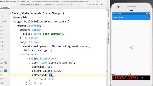Icon Button Widget in Flutter தமிழ் | Complete Icon Button Properties in Flutter | Mobile Apps смотреть онлайн